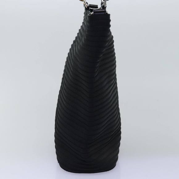 GUCCI Bamboo Hand Bag Canvas Black 002 1998 0441 Auth ep4202 - Picture 4 of 16